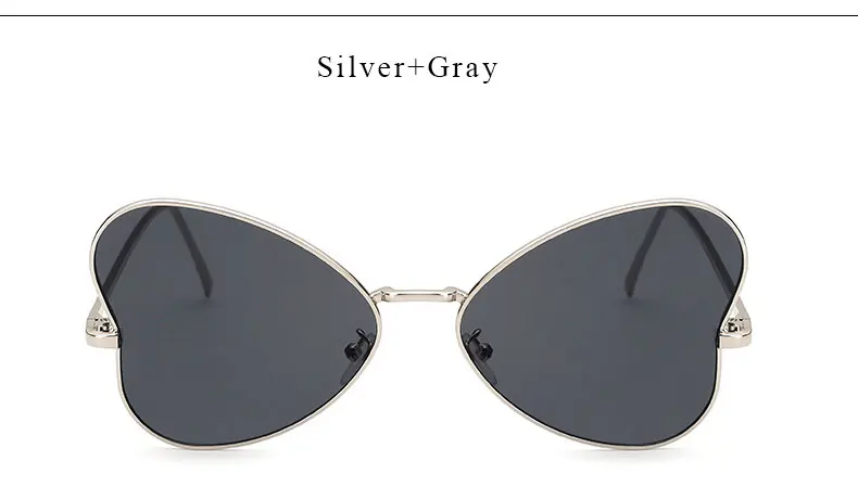 Милые сердцу солнцезащитные очки, прозрачные линзы Для женщин Брендовая дизайнерская обувь женская обувь, винтажные женские солнцезащитные очки UV400 женский металлический каркас - Цвет линз: YS02 Gray