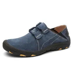 2018 Для мужчин S прогулочная обувь дышащая легкая Вес спортивные Обувь путешествия Обувь синий хаки желтый для Для мужчин; Бесплатная