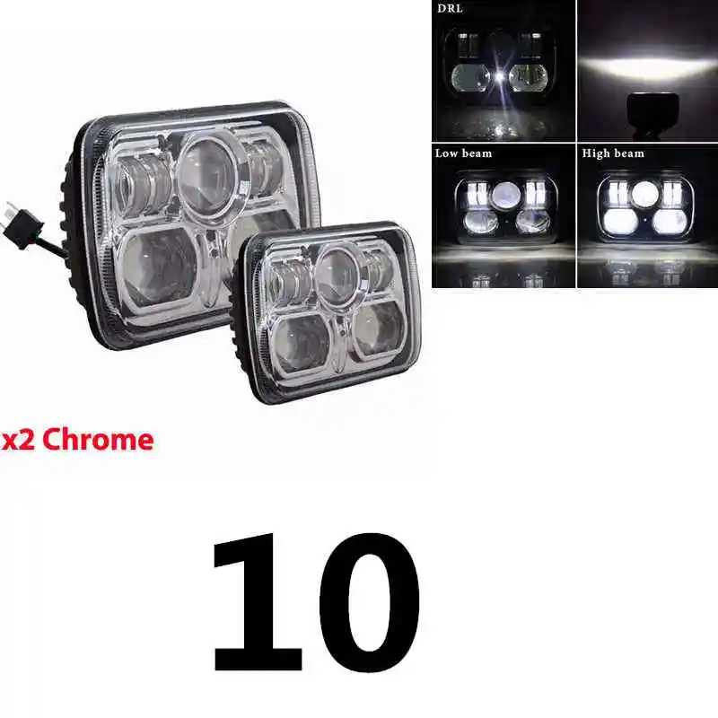 For Jeep Cherokee XJ 1984 to 2001 lamps 5x7  INCH led truck front headlight 6x7Inch square LED headlamp daymaker for jeep XJ.FjpFgF.FFjpg.FFjpg.FjpFg.Fjpg_