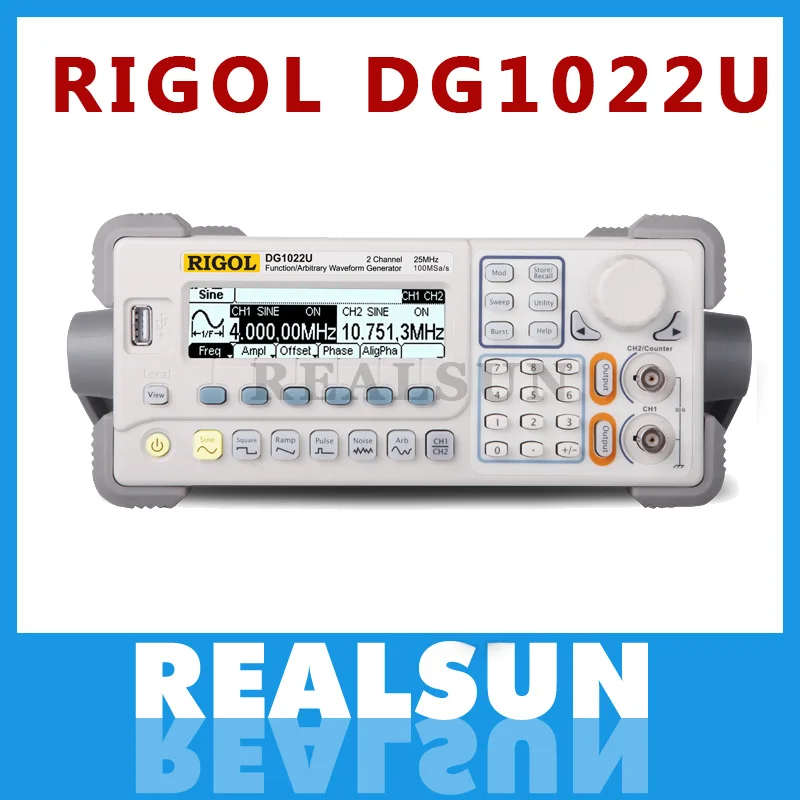 Rigol DG812 - 10 MHz Function / Arbitrary Waveform Generator, 2 Channel