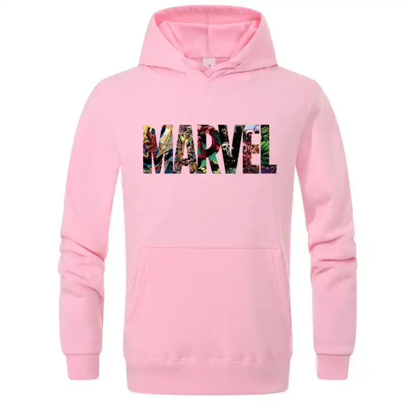marvel hooded sweatshirt