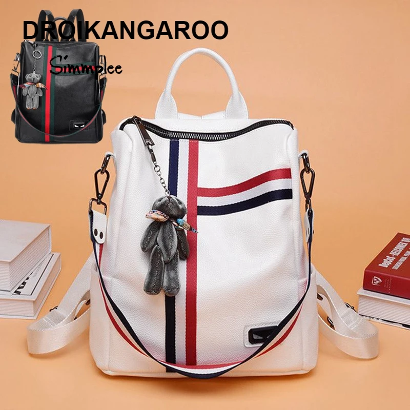 

knapsack head leather lady's knapsack 2019 new type bags Backpack Women Travel Backpack Small Backpack Ita Bag Women Backpack