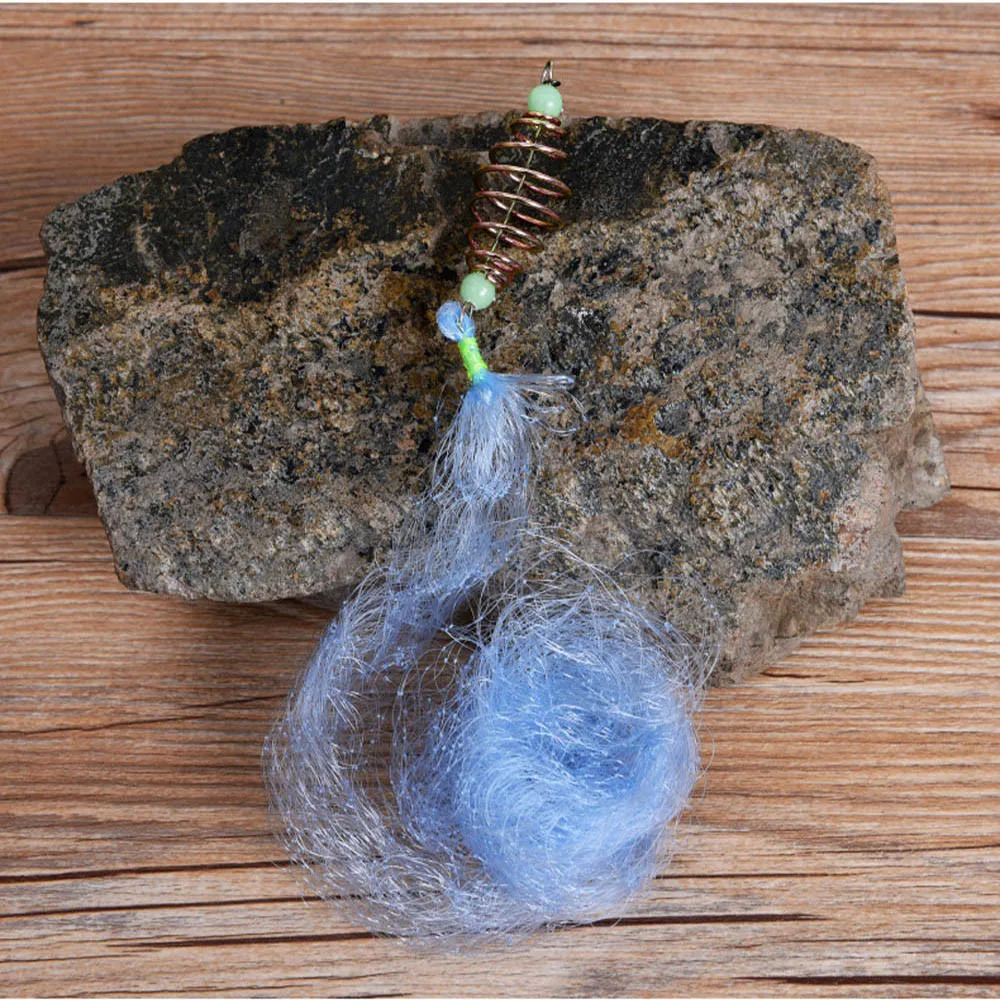 

1PC fishing net Nylon durable New Fishing Net Design Copper Spring Shoal Net Netting Fishing Tackle Fishing supplies