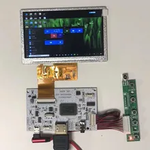 HDMI+ аудио ЖК-дисплей драйвер платы+ 4,3 дюймов ЖК-дисплей панель 480*272 USB 5V DYI наборы для Raspberry Pi 3B 2