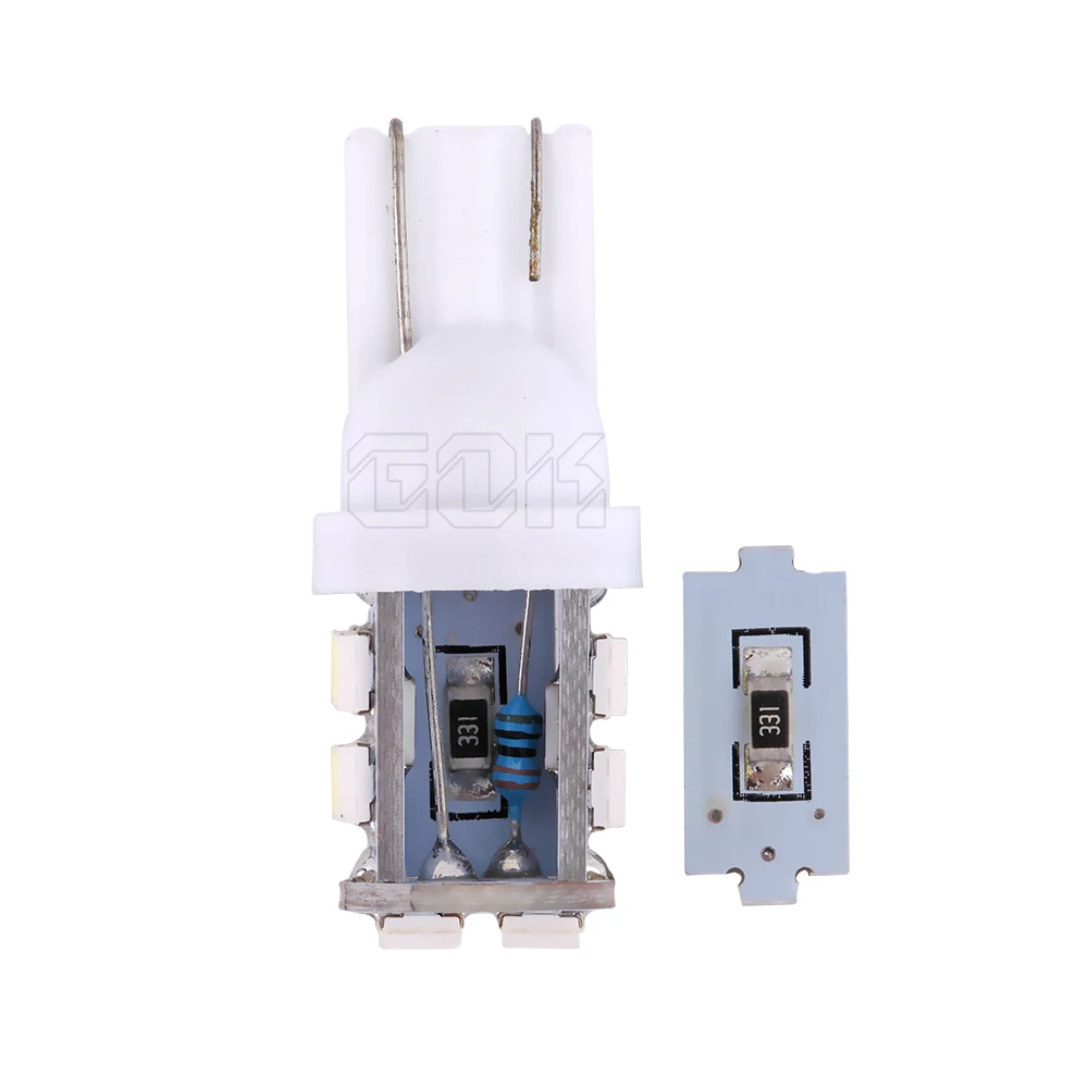 2 шт. высокое качество T10 led 20smd 1206 3020 Автомобильный W5W t10 20LED 196 194 168 автомобильный