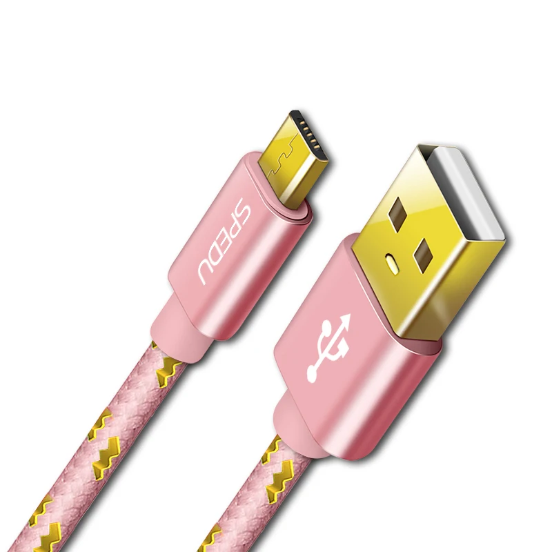 SPEDU 5 قطعة/الوحدة المصغّر usb كابل ل iphone Xiaomi huawei سامسونج الهاتف المحمول شاحن 1 متر 2 متر سريع شحن شاحن يو اس بي (5 حزمة)