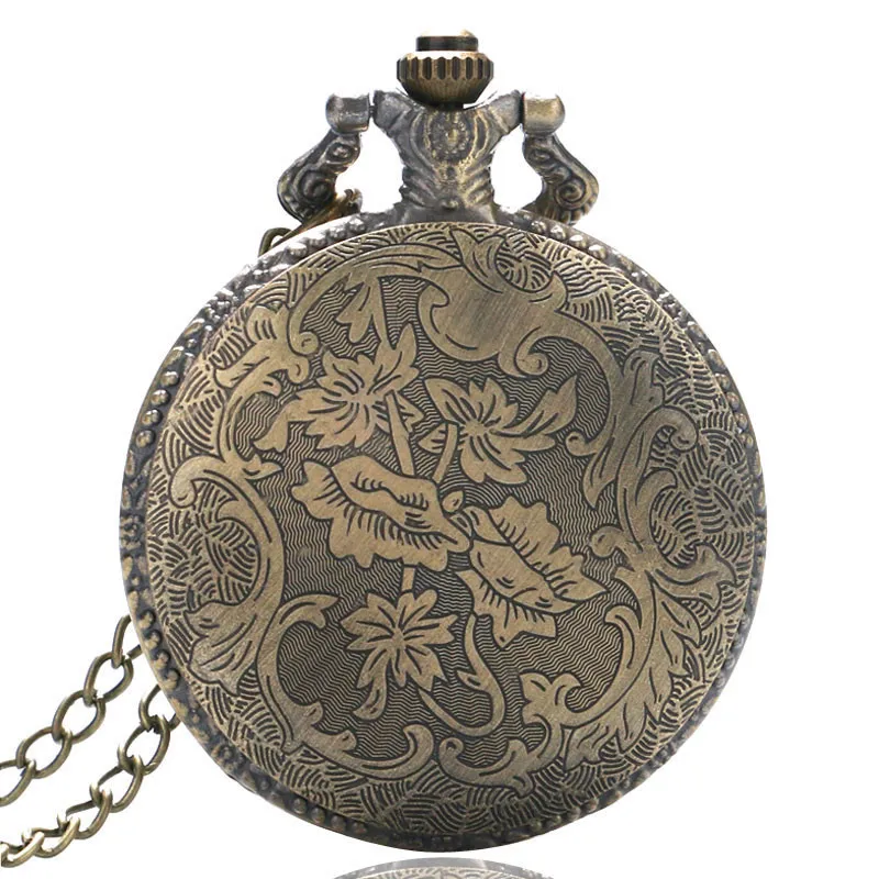 high quality vintage classic new bronze colorful enamel owl pocket watch necklace with chain free shipping (6)