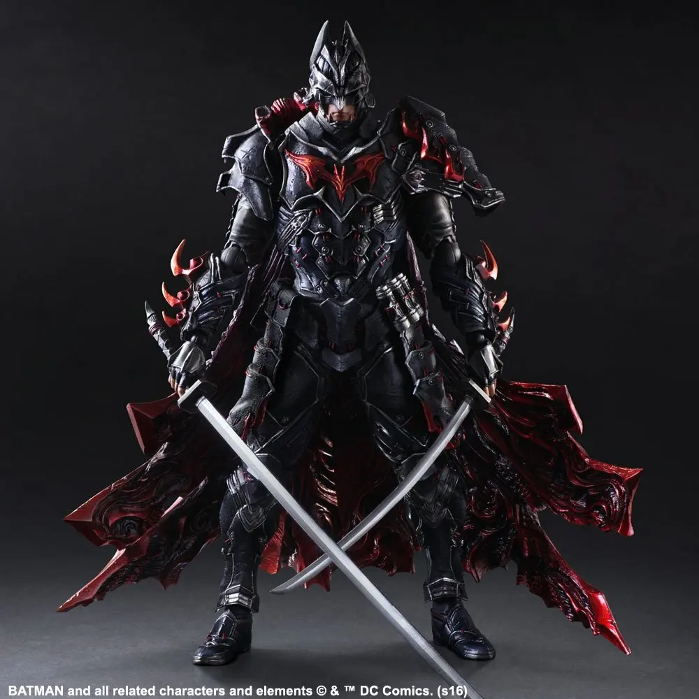 New Version DC Comics Super Hero Batman Timeless Bushido Variant Play Arts Kai 27cm Action Figure