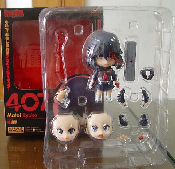 KILL la KILL Matoi Ryuko Matoi Ryuuko 407 Q Nendoroid 10 см Модель Фигурки ПВХ Rinquedo