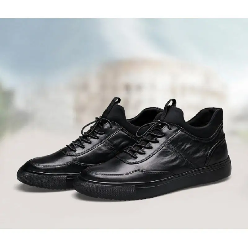 herbst Atmungsaktiv Non Turnschuhe slip Männlichen Komfortable Mode Frühling Mycolen Neue Erwachsene Männer Schuhe Schwarzes Casual nqWxHUaw