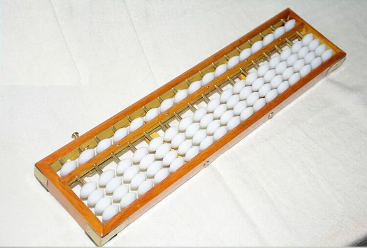 

17 column wooden abacus Chinese Soroban Educational tool math toy mathmetic Calculator for student teacher sz24