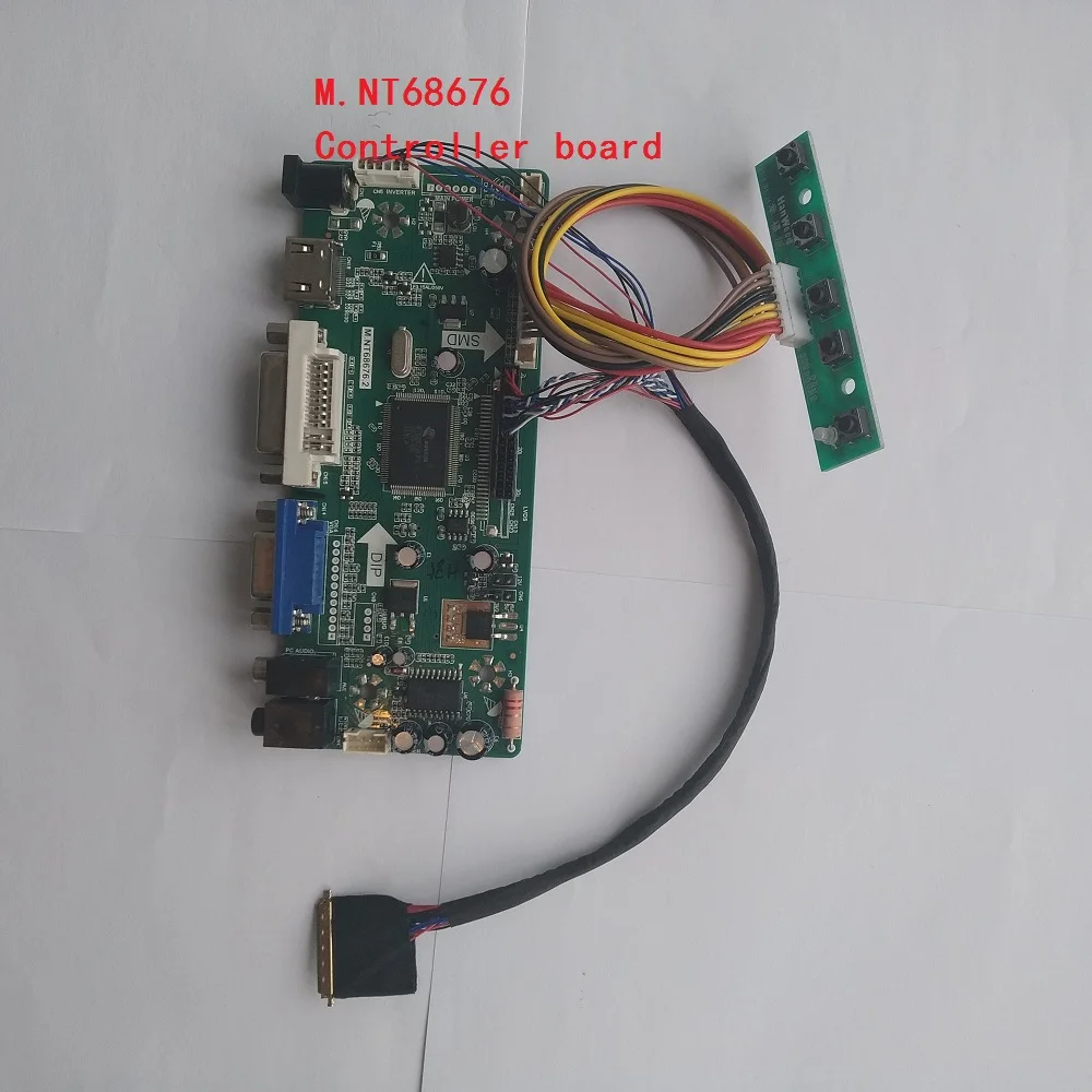 

LED LCD VGA DVI Controller board kit HDMI DIY Audio for LP156WH2(TL)(EA) display 1366X768 Panel 15.6" Screen LVDS monitor