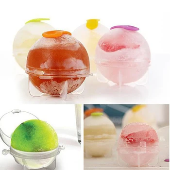 

S/M/L Whiskey Cocktail Ice Balls Maker 4 Large Sphere Mold Silicone Ice Ball Maker Large Ice Ball Cube Ice Mold Maker