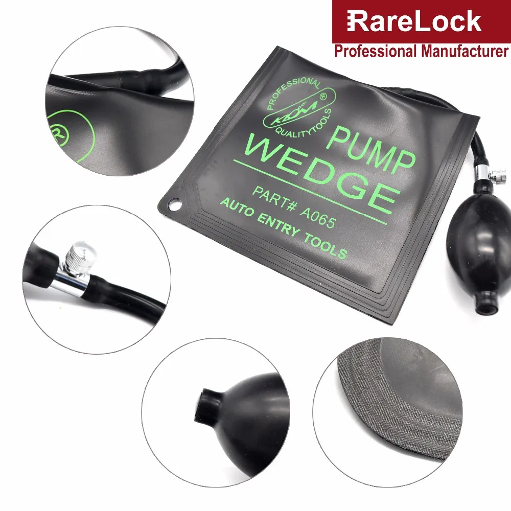 Rarelock Professional резиновый НАСОС КЛИН Подушка безопасности Универсальный Воздушный Клин слесарные инструменты Автомобильный Дверной замок