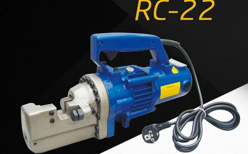 OY-RC-20-22 портативный Электрический станок для резки стальных стержней гидравлический станок для резки арматурных стержней инструменты для ремонта арматурных шин