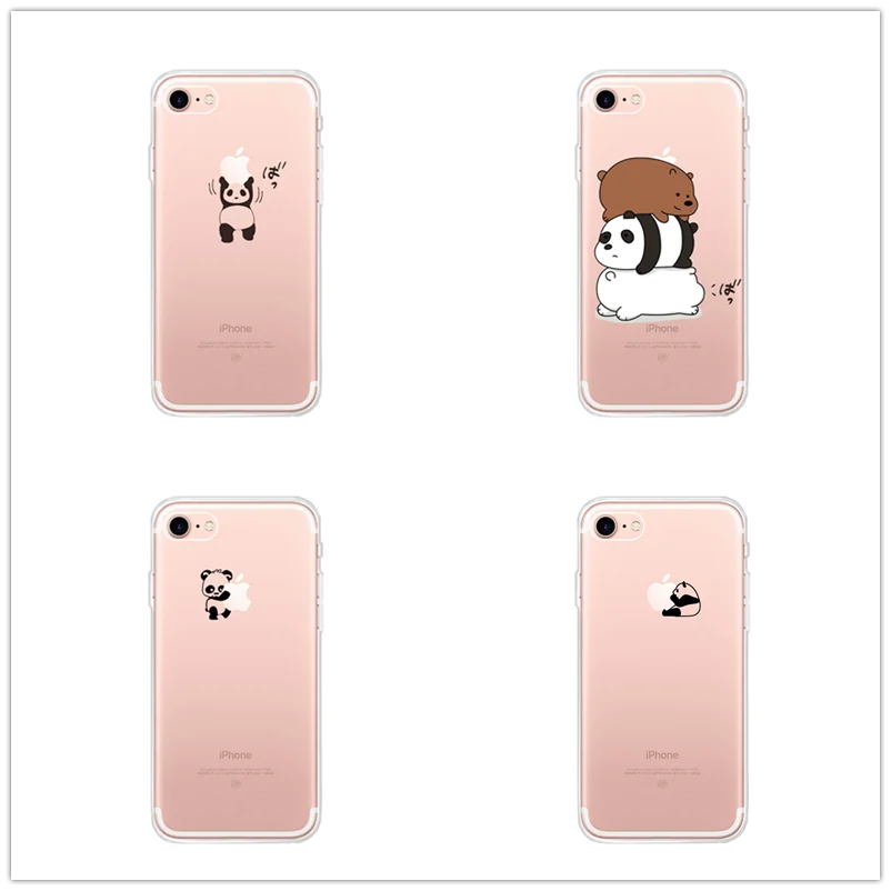 2018 милый окрашенный чехол для телефона Iphone X 6 6s 7 8 Plus 5 5S Se мультяшный задней панели