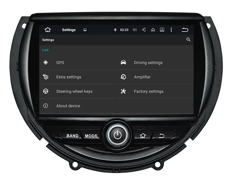 Discount Android 9 4GB RAM Car GPS Navigation DVD player Headunit For MINI Cooper 2014+  multimedia player autostereo radio tape recorder 12