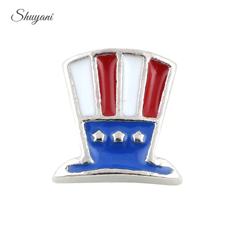 20pcs-lot-Wholesale-DIY-Enamel-Magician-Hat-Charms-Zinc-Alloy-for-Floating-Living-Memory-Locket-Accessories