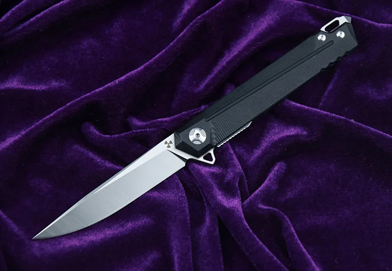 LEMIFSHE JK3311 G10 Flipper D2 стальное лезвие + стальная ручка уличный охотничий Карманный