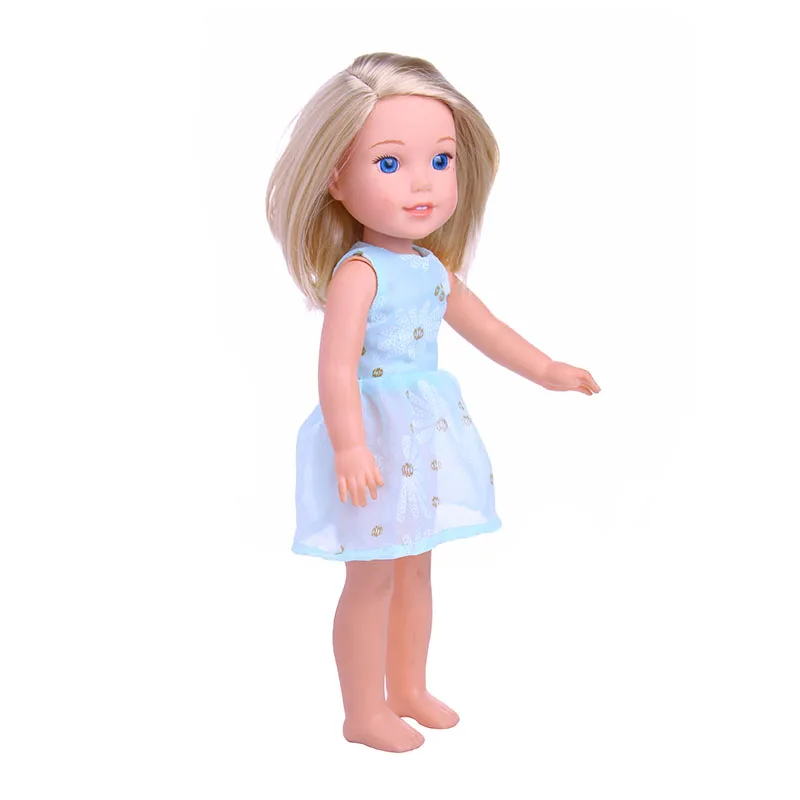 Luckdoll 12 стилей кукольная одежда выбрать(изящное платье и довольно костюм) подходит для 14,5 дюймов Wellie благожелателей куклы, одежда Стенд 10 шт./упак