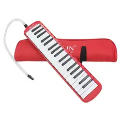 IRIN 1 комплект 37 фортепиано клавишная мелодика Pianica музыкальный инструмент с сумкой для переноски ученики-новички дети красный