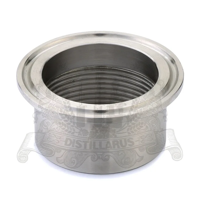 

1 1/4" - 1 1/2" (DN32, DN40) Adapters for heater. Stainless steel SS304