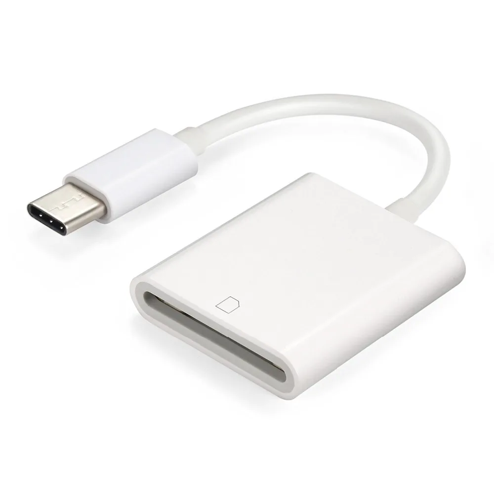 Leadzoe USB 3.1 Type C USB C to SD SDXC Card Reader Adapter for Macbook .