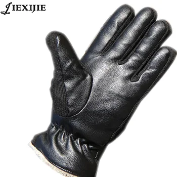 

2016 NEW Men's PU thickening antiskid warm autumn winter gloves Road glove Dirt bicycle Motorbike Motorcycle gloves