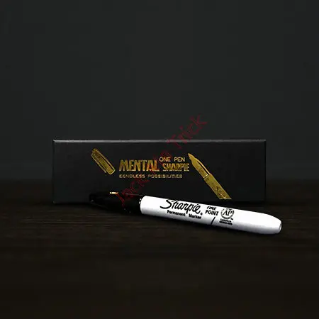 Caneta mental-mentalismo magia, truque de magia, truque da mente