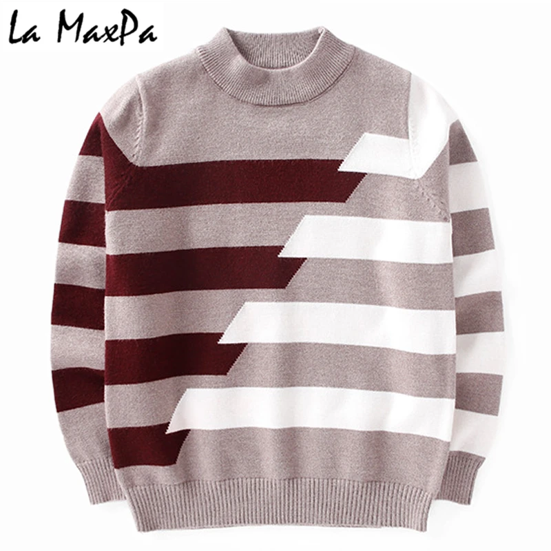 

2018 Boys O-Neck Pullover Children's Sweaters Cotton Fashion Cardigan Children Outwear Knitted Kids Teens Clothes Long Sleeve