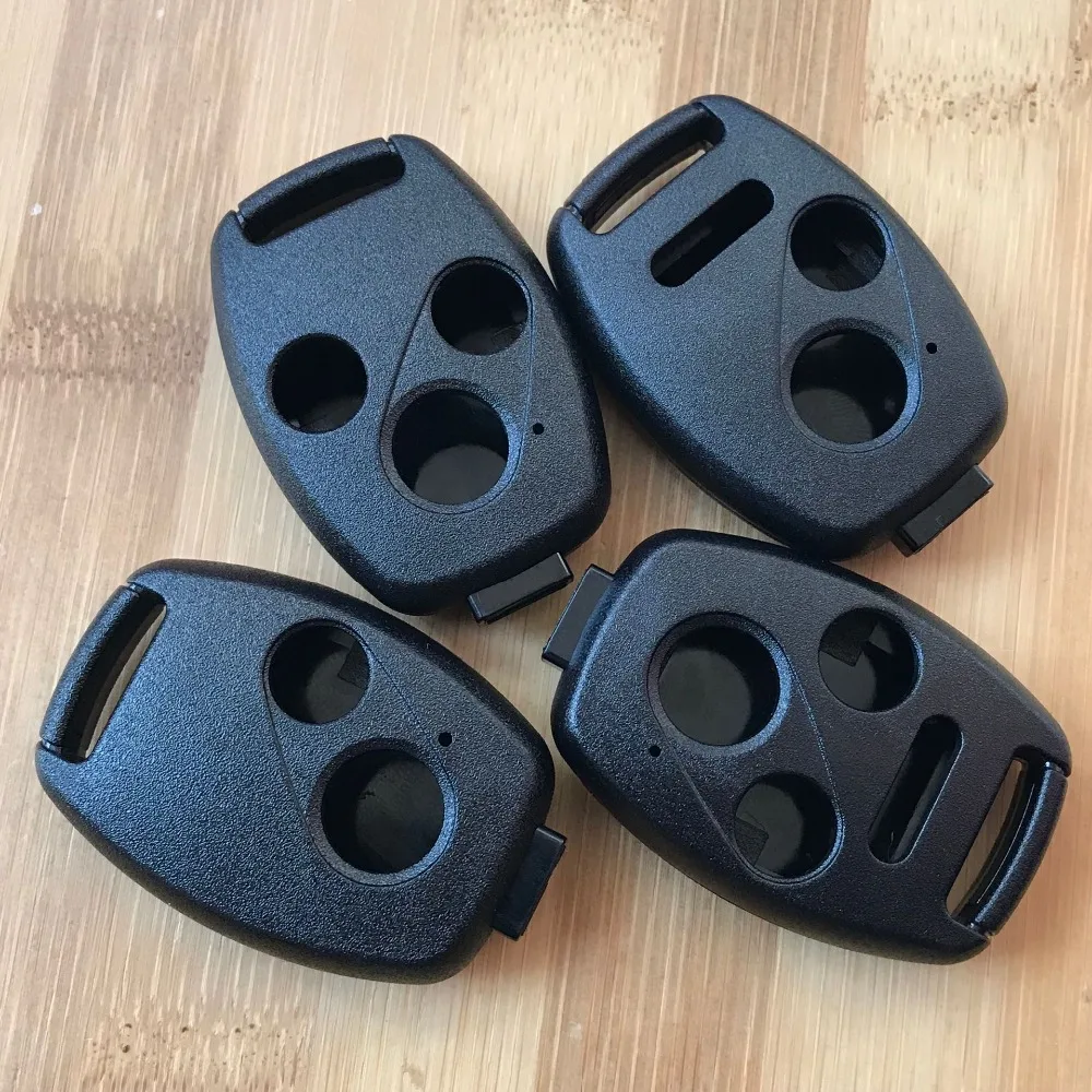 

New Remote Key Case Shell Fit For Fit Fob 2 3 4 Buttons No Blade Car Key Fob House Black