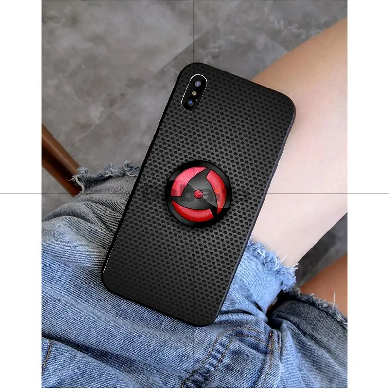 Babaite Naruto Akatsuki Uchiha DIY Окрашенные аксессуары для телефонов Чехол для Apple iPhone 8 7 6 6 S Plus X XS MAX 5 5S SE XR чехол