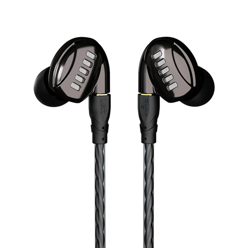 

Newest MMCX 8 Unit 2DD+2BA Hybrid Drivers In-Ear Earphone Subwoofer Stereo Headset Noise Cancelling HIFI Earbuds with 2 Cables