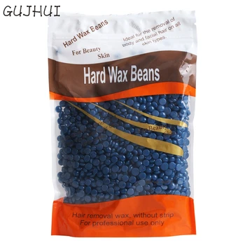 New Arrival 1 bag Chamomile Flavor No Strip Depilatory Hot Film Hard Wax Pellet Waxing Bikini Hair Removal Bean D26