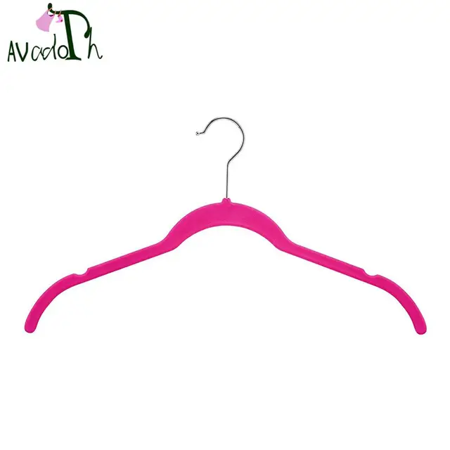 Avadoth perchas de terciopelo para camisetas sin mangas, camisas