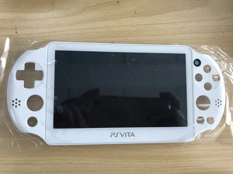 Белый цветной ЖК-экран в сборе для psita2000 экран для ps vita psv2000 ЖК-дисплей+ сенсорный экран дигитайзер+ рамка