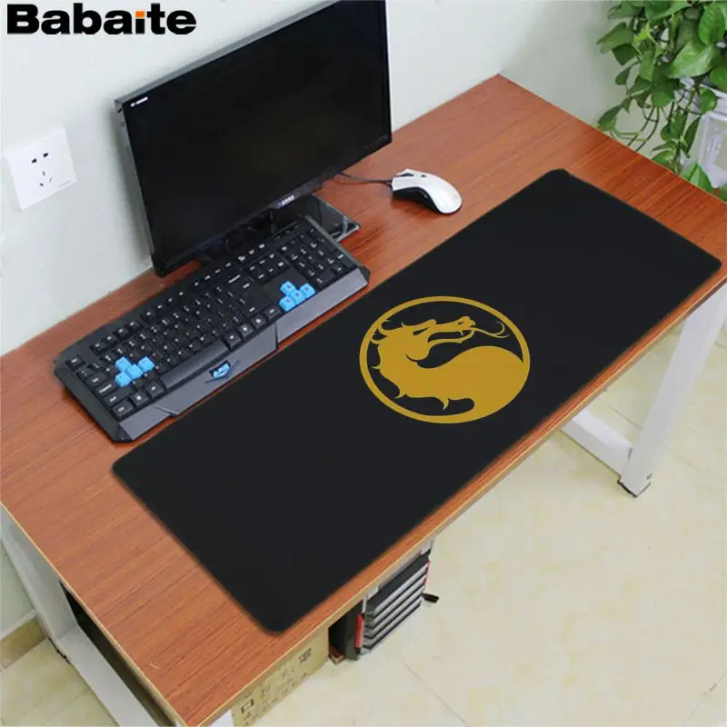 Babaite новый дизайн Mortal Kombat 11 блокирующая кромка коврик для мыши игровой резиновый