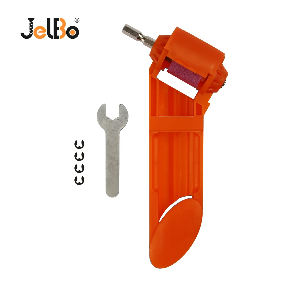 

JelBo 2-12.5mm Portable Drill Bit Sharpener Corundum Grinding Wheel for Grinder Tools for Drill Sharpener Power Tool