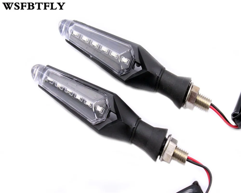 

Universal Motorcycle LED Turn Signal Blue Amber Light Indicator 10MM Plastic