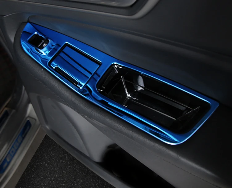 4 шт./6 шт. для ford EDGE оконный стеклянный переключатель стеклоподъемника панель декоративная наклейка на рамку abs/нержавеющая сталь