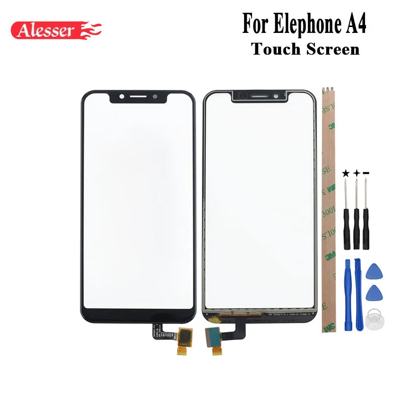 Alesser для Elephone A4 Сенсорный экран cовершенная ремонтная Запчасти сенсорный Панель с