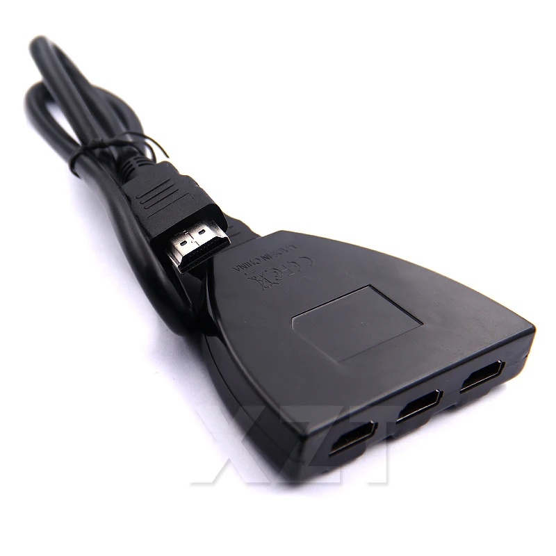 3d разветвитель с 3 портами 1080P для ПК ТВ HD DVD PS3 проекторов HDMI хаб Xbox 360|hdmi auto switch|hdmi