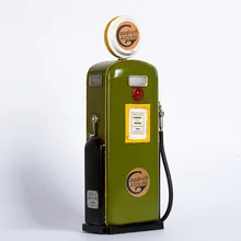 Винтажный бензиновый насос масленка танкер модель Американская страна железная кофейная панель креативная декоративная мебель