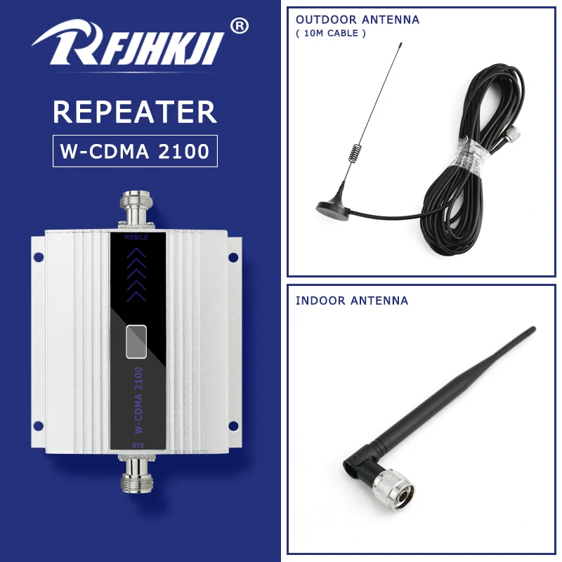 

Cellular Amplifier 3G Repeater Signal Booster WCDMA 2100Mhz Mobile Cell Phone Signal Booster Signal 3G 2100 Amplifier for phone