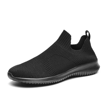 

2019 Breathable Sport Athletic Running Shoes for Men Breathable Stretch Socks Sneakers Men Super Light Outdoors Jogging Trainers