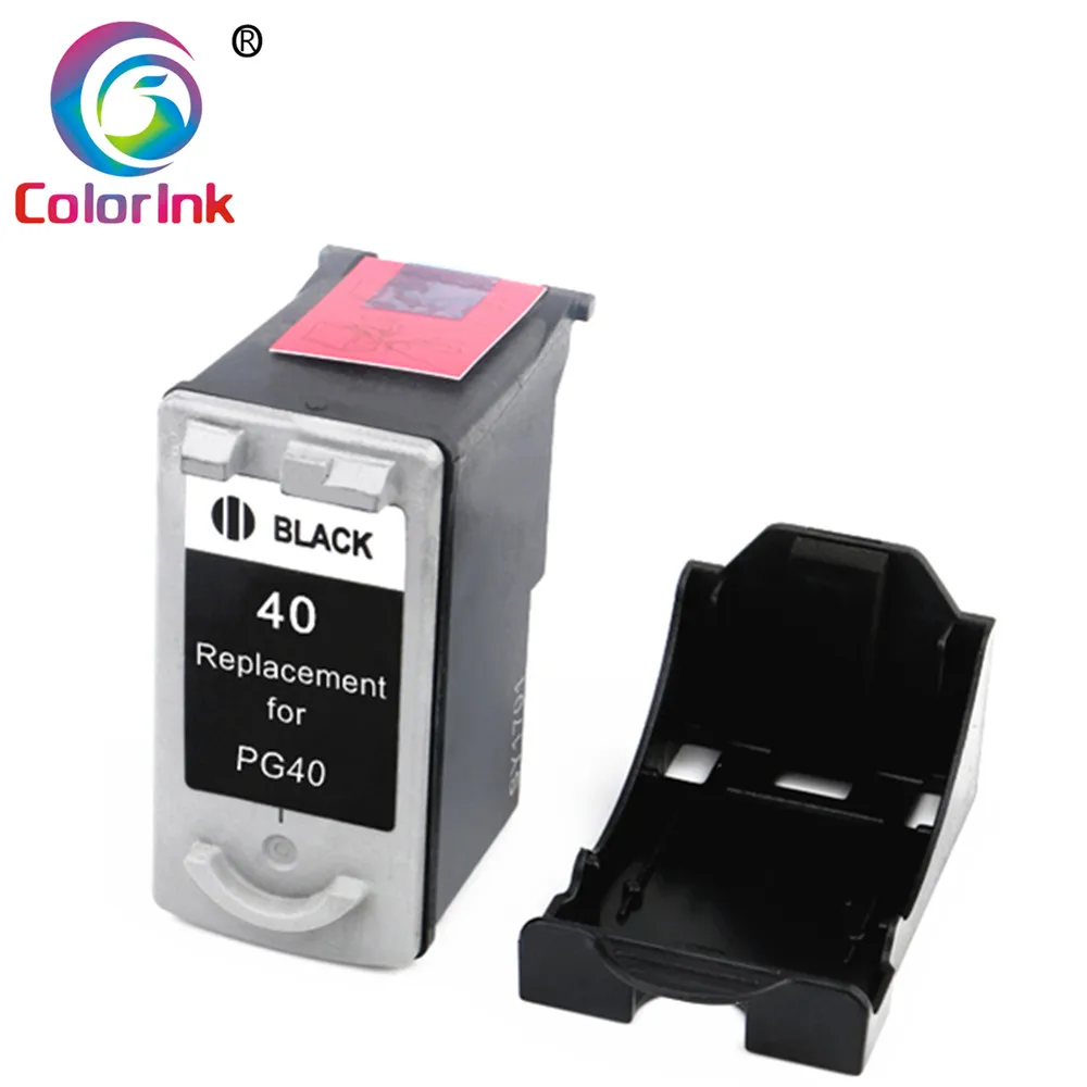 Дешево Coloink 2 шт PG40 CL41 чернильный картридж для Canon PIXMA iP1800 iP1200 iP1900 iP1600 MX300 MP160 MP140 принтер