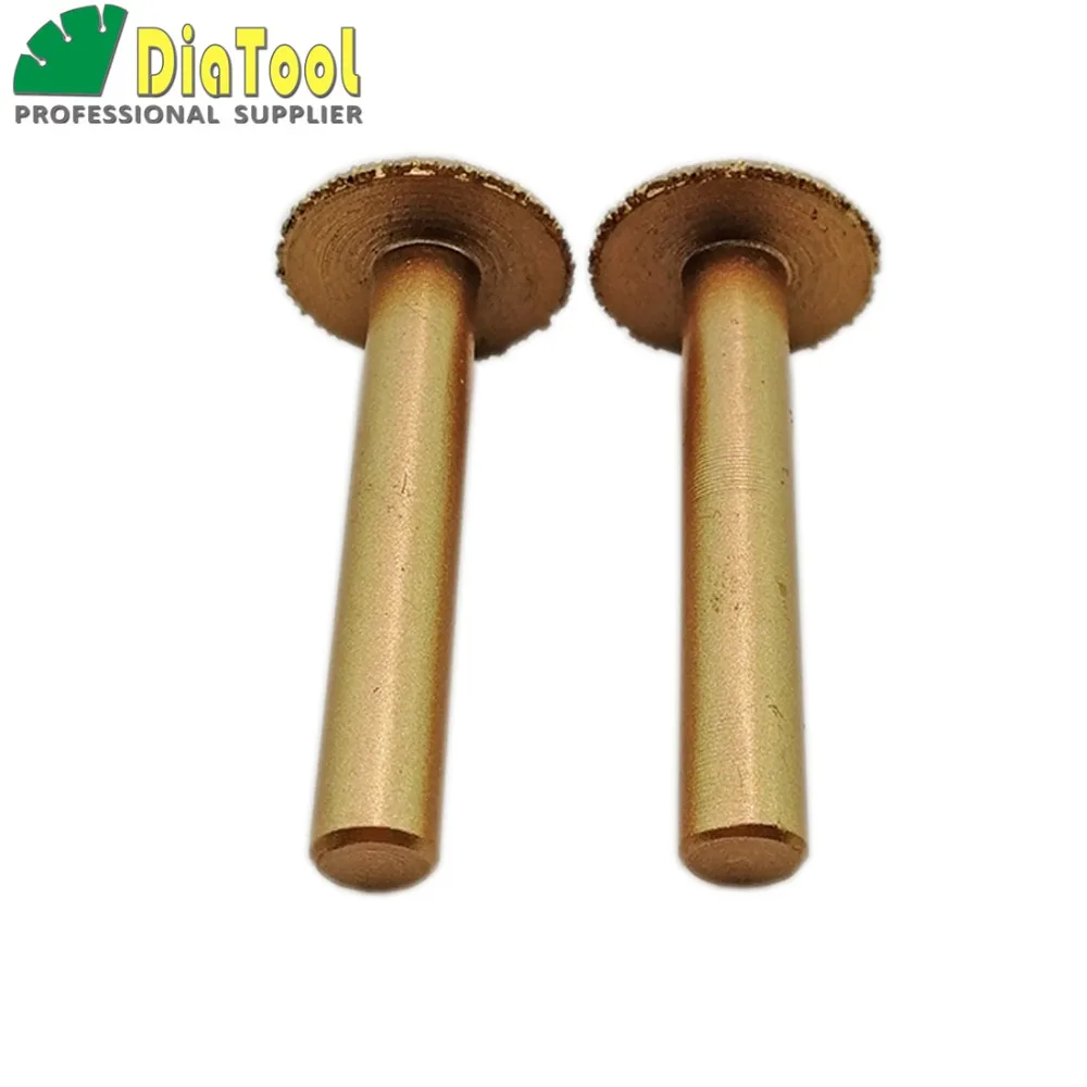 2pcs 3D CNC vacuum brazed diamond engraving bits for stone, Max diameter 20mm, 90degree, 6mm shank