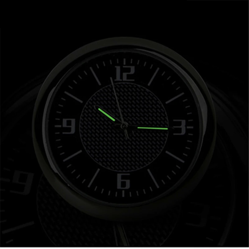 Watch in Car for BMW E 30 34 36 38 39 46 53 60 82 83 87 90 92 F 11 20 With LOGO Mini Round black pointer luminous car clock saat Watch in Car for BMW E 30 34 36 38 39 46 53 60 82 83 87 90 92 F 11 20 With LOGO Mini Round black pointer luminous car clock saat