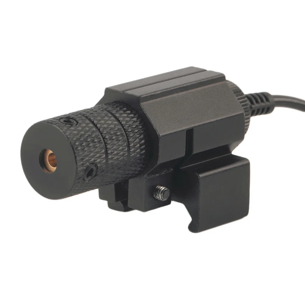 2016 new Tactical Mini Red Dot Laser 5mW Powerful Sight Aluminum Laser Sight Scope Set for