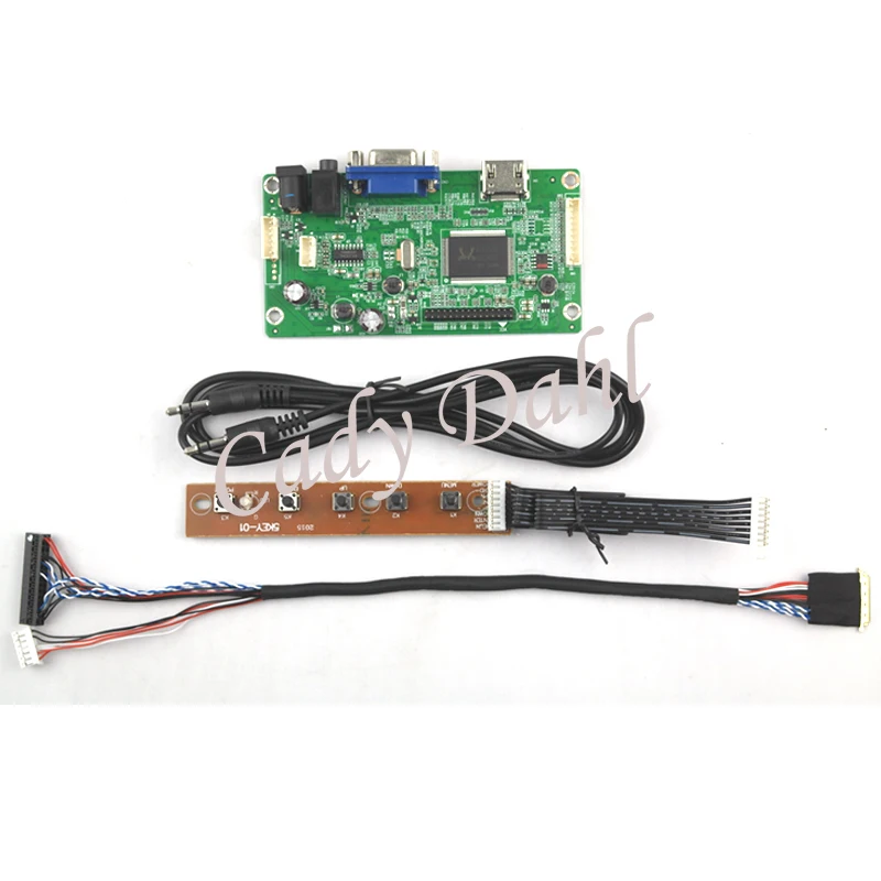 Плата контроллера HDMI VGA Audio LCD для 15 6 &quotLP156WHU TPA1 TPB1 TPE1 B156XTN03.1 1366x768 сигнал EDP 1 полоса 30